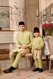 Baju Melayu Luxury Bespoke Fit - Bog Green