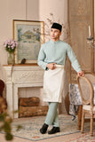 Baju Melayu Luxury Bespoke Fit - Haze Mint