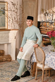 Baju Melayu Luxury Bespoke Fit - Haze Mint