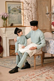 Baju Melayu Luxury Bespoke Fit - Haze Mint