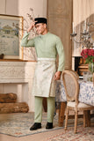 Baju Melayu Luxury Bespoke Fit - Baby Mint