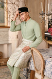 Baju Melayu Luxury Bespoke Fit - Baby Mint