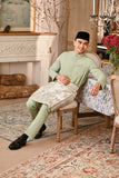 Baju Melayu Luxury Bespoke Fit - Baby Mint