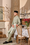 Baju Melayu Luxury Bespoke Fit - Desert Sage