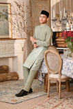 Baju Melayu Luxury Bespoke Fit - Desert Sage