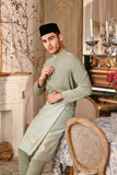 Baju Melayu Luxury Bespoke Fit - Desert Sage