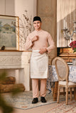 Baju Melayu Majestic Bespoke Fit - Pale Blush