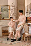 Baju Melayu Majestic Bespoke Fit - Pale Blush