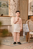 Baju Melayu Kids Majestic Bespoke Fit - Pale Blush