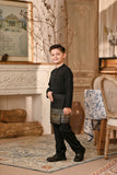 Baju Melayu Kids Majestic Bespoke Fit - Black