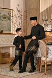 Baju Melayu Kids Majestic Bespoke Fit - Black