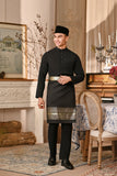 Baju Melayu Majestic Bespoke Fit - Black