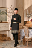 Baju Melayu Majestic Bespoke Fit - Black