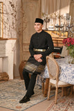 Baju Melayu Majestic Bespoke Fit - Black