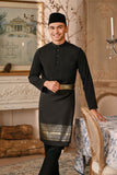 Baju Melayu Majestic Bespoke Fit - Black