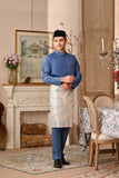 Baju Melayu Luxury Bespoke Fit - River Blue