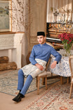 Baju Melayu Luxury Bespoke Fit - River Blue