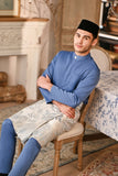 Baju Melayu Luxury Bespoke Fit - River Blue