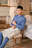 Baju Melayu Luxury Bespoke Fit - River Blue