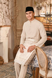 Baju Melayu Majestic Bespoke Fit - Sand Dollar