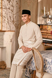 Baju Melayu Majestic Bespoke Fit - Sand Dollar