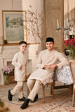 Baju Melayu Kids Majestic Bespoke Fit - Sand Dollar