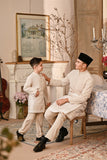 Baju Melayu Majestic Bespoke Fit - Sand Dollar