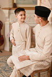 Baju Melayu Majestic Bespoke Fit - Sand Dollar