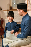 Baju Melayu Kids Luxury Bespoke Fit - Peacock Green