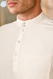 Baju Melayu Majestic Bespoke Fit - Off White