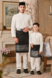 Baju Melayu Kids Majestic Bespoke Fit - Off White