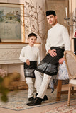 Baju Melayu Kids Majestic Bespoke Fit - Off White