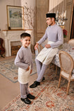 Baju Melayu Kids Luxury Bespoke Fit - Evening Haze