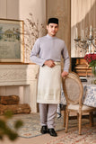 Baju Melayu Luxury Bespoke Fit - Evening Haze