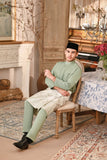 Baju Melayu Luxury Bespoke Fit - Basil