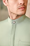 Baju Melayu Luxury Bespoke Fit - Basil