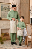 Baju Melayu Kids Luxury Bespoke Fit - Mint