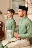 Baju Melayu Luxury Bespoke Fit - Mint