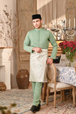 Baju Melayu Luxury Bespoke Fit - Mint