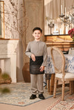 Baju Melayu Kids Luxury Bespoke Fit - Elephant Grey