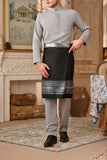 Baju Melayu Luxury Bespoke Fit - Limestone