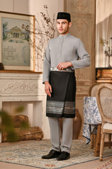 Baju Melayu Luxury Bespoke Fit - Limestone