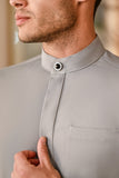 Baju Melayu Luxury Bespoke Fit - Limestone