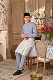 Baju Melayu Luxury Bespoke Fit - Eventide Blue