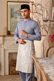 Baju Melayu Luxury Bespoke Fit - Eventide Blue