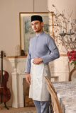 Baju Melayu Luxury Bespoke Fit - Eventide Blue