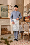 Baju Melayu Luxury Bespoke Fit - Tempest Blue