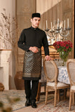 Baju Melayu Luxury Bespoke Fit - Black