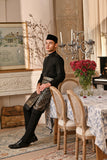 Baju Melayu Luxury Bespoke Fit - Black