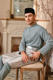 Baju Melayu Majestic Bespoke Fit - Mineral Blue